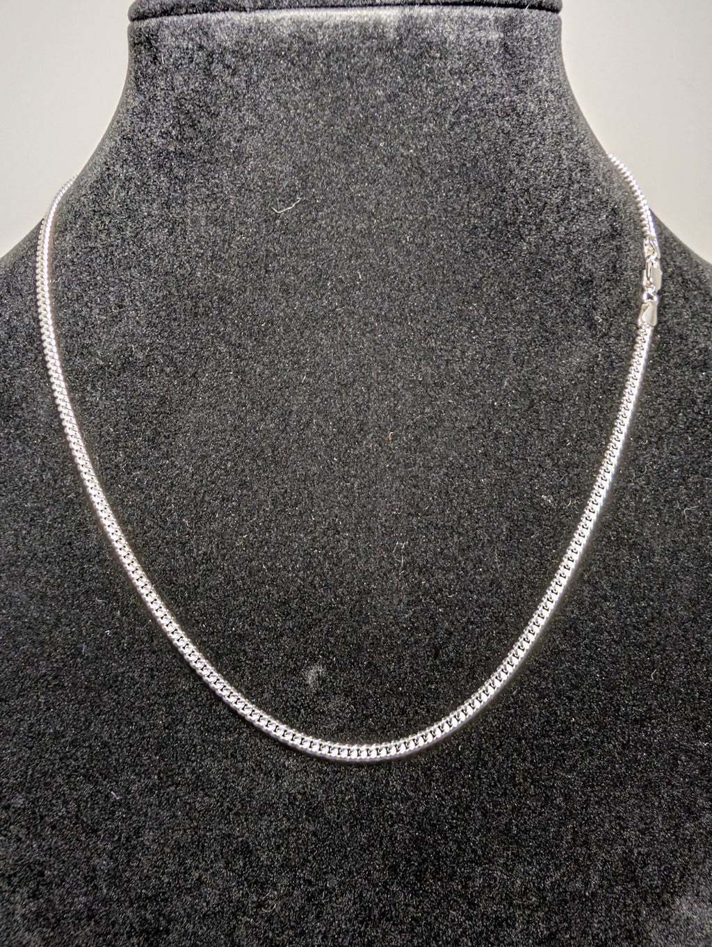 Solid 925 Italian Sterling Silver 20in 2.9mm Miami Cuban Chain Necklace