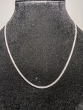 Solid 925 Italian Sterling Silver 20in 2.9mm Miami Cuban Chain Necklace
