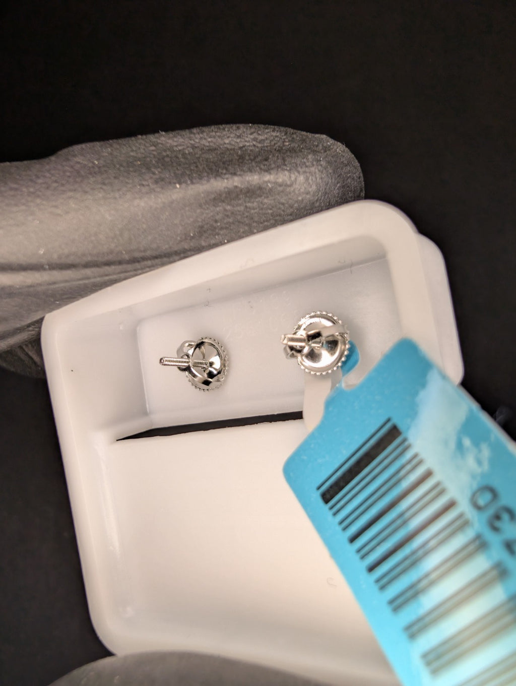 Solid 925 Sterling Silver VVS D Moissanite 11.0mm Halo Stud Earrings 4.36ctw