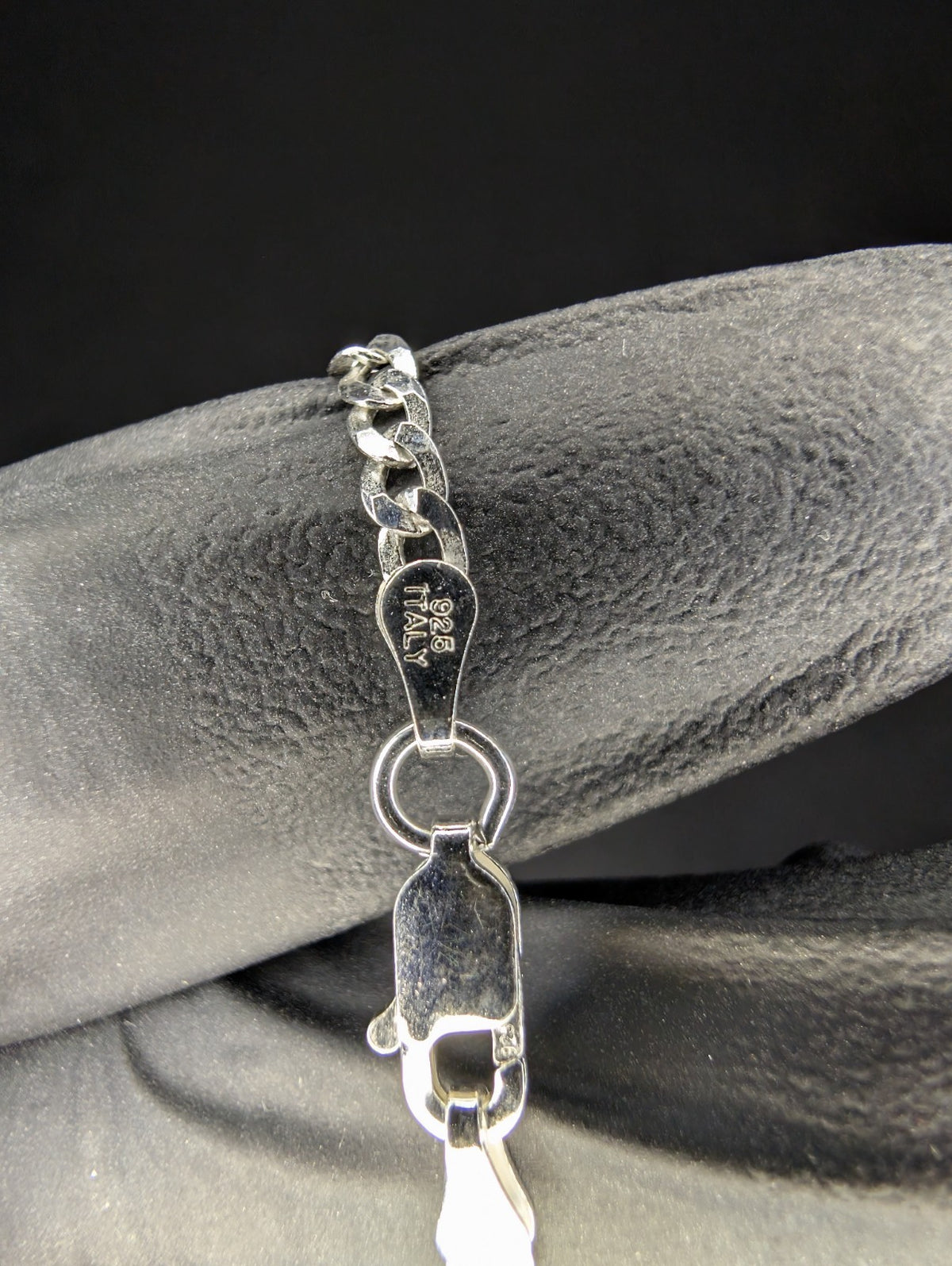 Solid 925 Italian Sterling Silver 18" 2.8mm Flat Cuban Necklace